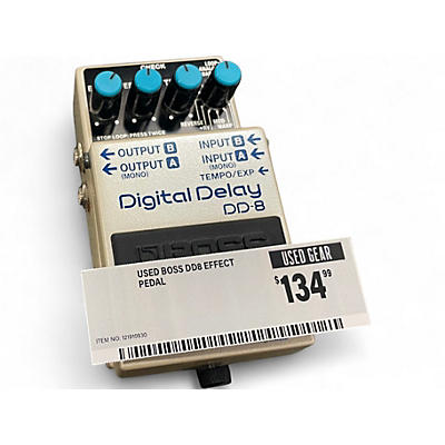 Used Boss dd-3 digital delay Effect Pedal