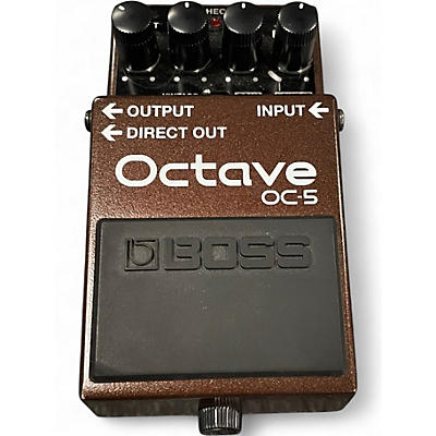 Used Boss oc-5 Effect Pedal