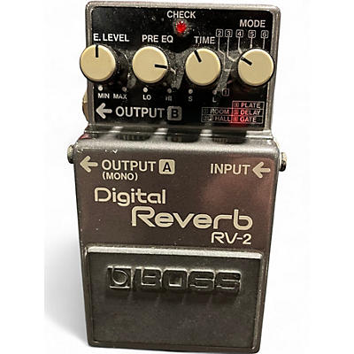 Used Boss rv-2 Effect Pedal