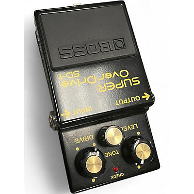 Used Boss sd-1 BLACK Effect Pedal