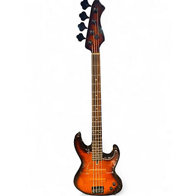 Used Bossa Jazz Bass Brown Sunburst Electric Bass Guitar