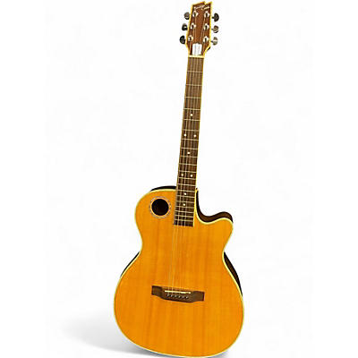 Used Boulder Creek ECRM2-N Natural Acoustic Electric Guitar