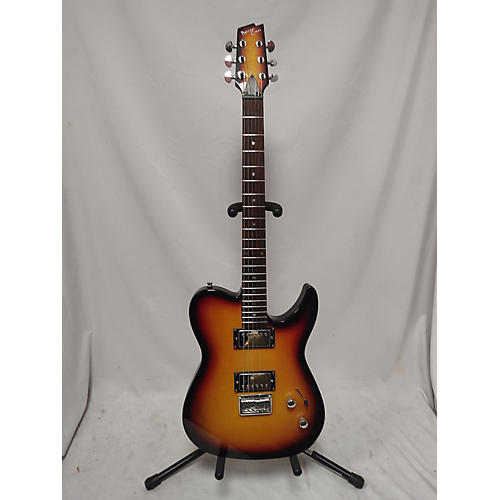 Boulder Creek Used Boulder Creek H2-FMSB Sunburst Solid Body Electric Guitar Sunburst