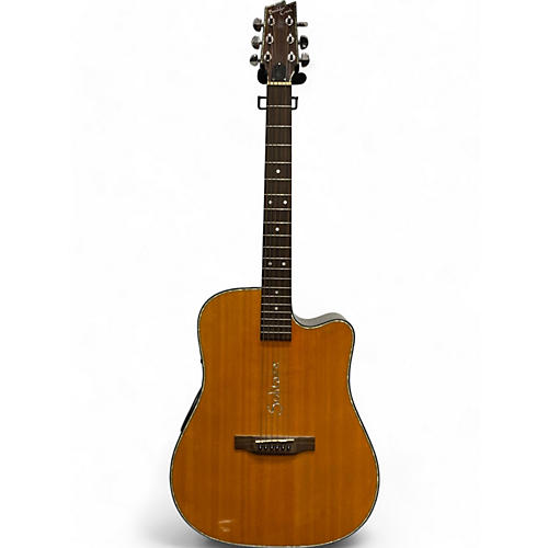 Boulder Creek Used Boulder Creek SOLITAIRE ECR2-V Natural Acoustic Electric Guitar Natural