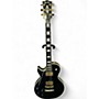 Used Bradley Fujigen Gakki LP CUSTOM Black Solid Body Electric Guitar Black
