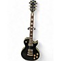 Used Bradley LP style custom Black Solid Body Electric Guitar Black