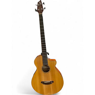 Used Breedlove ABJ250SM4 Natural Acoustic Bass Guitar