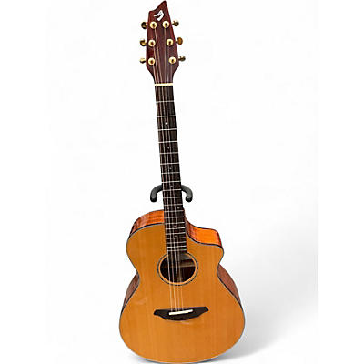 Used Breedlove AC25SM Natural Acoustic Electric Guitar