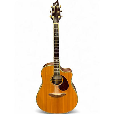 Used Breedlove AD25/SR Plus Natural Acoustic Electric Guitar