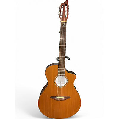 Used Breedlove AN250/CR Natural Classical Acoustic Electric Guitar