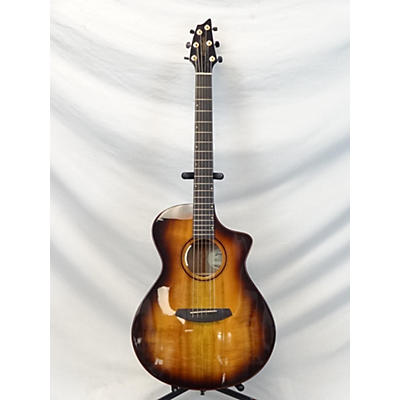 Breedlove Used Breedlove American Oregon Concert Tiger's Eye - Myrtlewood Myrtlewood Acoustic Electric Guitar