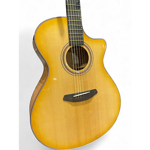 Used Breedlove Artistsa concerto ce Natural shadow Acoustic Electric Guitar Natural shadow