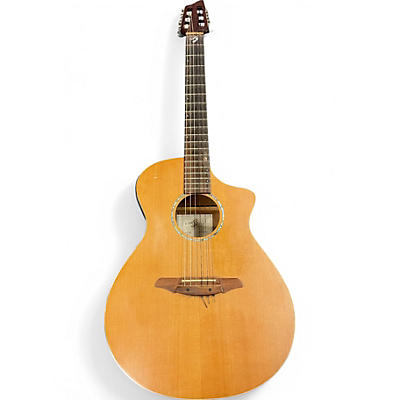 Used Breedlove Atlas AN250/CR Natural Acoustic Electric Guitar