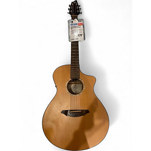 Used Breedlove Atlas Series Solo C350/CRE Concert Natural Acoustic Electric Guitar Natural
