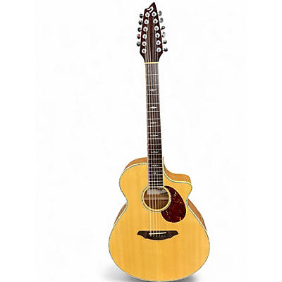 Used Breedlove Atlas Series Stage J350/EFE12 Jumbo Natural 12 String Acoustic Electric Guitar