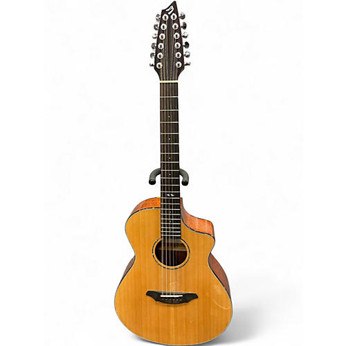 Used Breedlove Atlas Series Studio C250/SME-12 Natural 12 String Acoustic Electric Guitar Natural