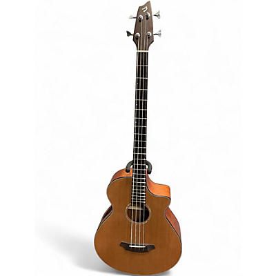 Used Breedlove Atlas Solo BJ350/CME4 Natural Acoustic Bass Guitar