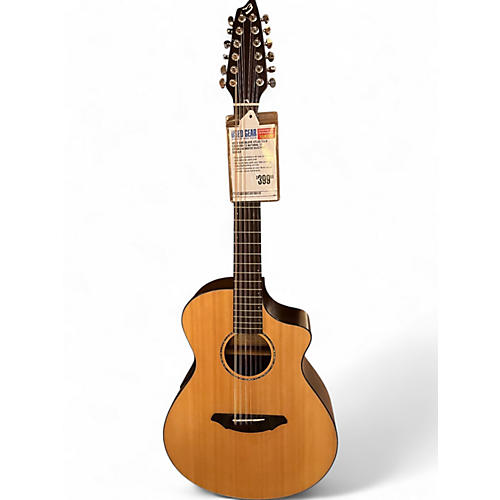 Used Breedlove Atlas Solo C350/SRE-12 Natural 12 String Acoustic Electric Guitar Natural