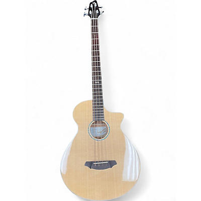 Used Breedlove Atlas Studio BJ350/SME4 Natural Acoustic Bass Guitar