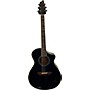 Used Breedlove Used Breedlove C25/SME Black Magic Black Acoustic Electric Guitar Black