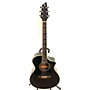 Used Breedlove Used Breedlove C25/SME Black Magic Black Acoustic Electric Guitar Black