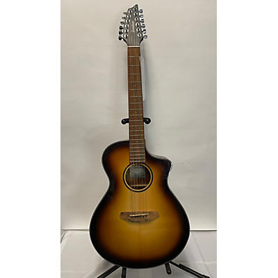 Used Breedlove DISCOVERY S CONCERT ED 12 CE Cherry Sunburst 12 String Acoustic Electric Guitar