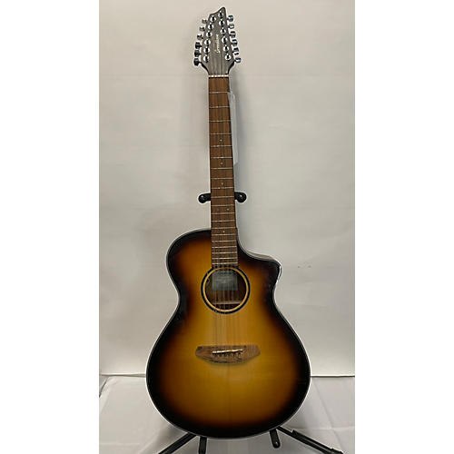 Breedlove Used Breedlove DISCOVERY S CONCERT ED 12 CE Cherry Sunburst 12 String Acoustic Electric Guitar Cherry Sunburst