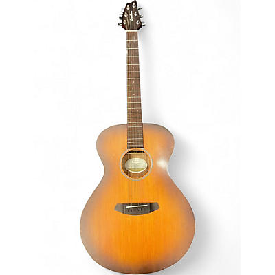 Used Breedlove Discovery Concert 2 Color Sunburst Acoustic Guitar