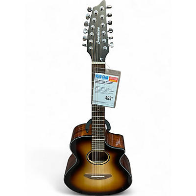 Used Breedlove Discovery Concert 2 Tone Sunburst Acoustic Guitar