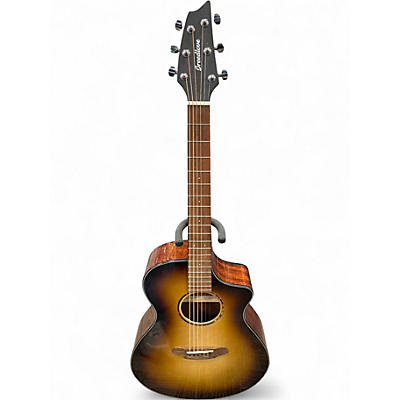 Used Breedlove Discovery Concert 2 Tone Sunburst Acoustic Guitar