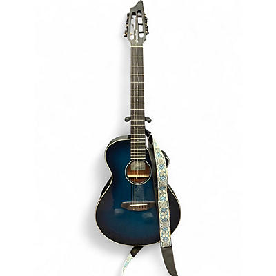 Used Breedlove Discovery Concert Baltic Blue Acoustic Guitar