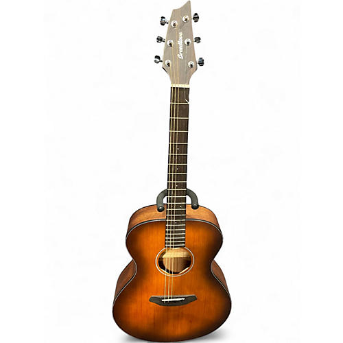 Used Breedlove Discovery Concert Bourbon Acoustic Guitar Bourbon