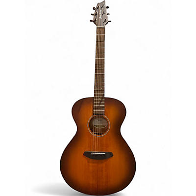 Used Breedlove Discovery Concert Bourbon Burst Acoustic Guitar