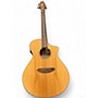 Used Breedlove Discovery Concert CE Natural Acoustic Electric Guitar Natural