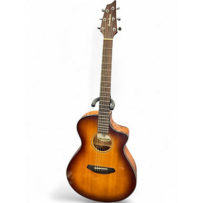 Used Breedlove Discovery Concert CE Sandburst Acoustic Electric Guitar