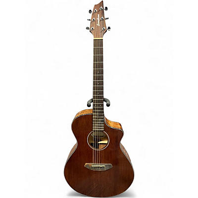 Used Breedlove Discovery Concert CEMH Mahogany Acoustic Electric Guitar