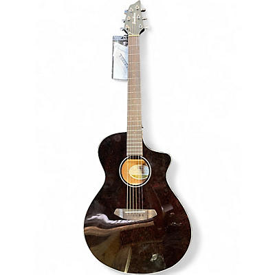 Used Breedlove Discovery Concert Cutaway Black Acoustic Electric Guitar