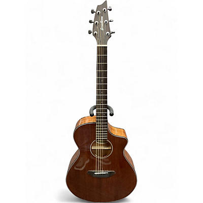 Used Breedlove Discovery Concert Cutaway Mahogany Acoustic Electric Guitar