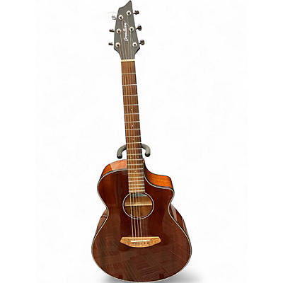 Used Breedlove Discovery Concert Cutaway Mahogany Acoustic Electric Guitar