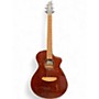 Used Breedlove Discovery Concert Cutaway Natural Acoustic Electric Guitar Natural