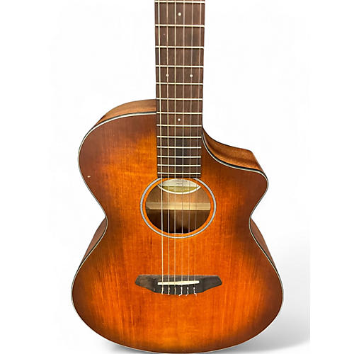 Used Breedlove Discovery Concert Cutaway sunburst Acoustic Electric Guitar sunburst