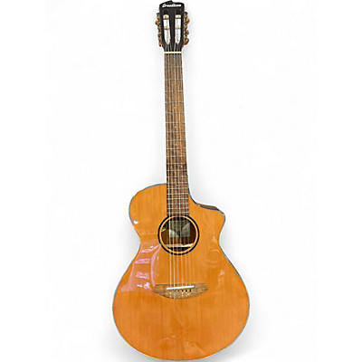 Used Breedlove Discovery Concert Nylon ce Vintage Natural Classical Acoustic Guitar