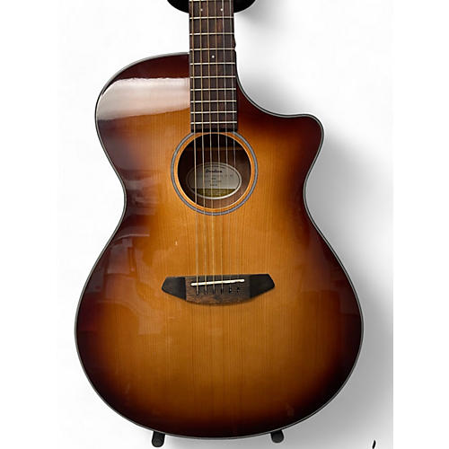 Used Breedlove Discovery Concerto CE SB 2 Tone Sunburst Acoustic Electric Guitar 2 Tone Sunburst