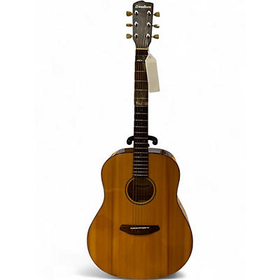 Used Breedlove Discovery Dreadnought Antique Natural Acoustic Guitar