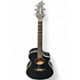 Used Breedlove Discovery Dreanought Cutaway Black Acoustic Electric Guitar Black