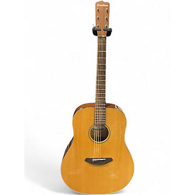 Used Breedlove Discovery Maple Dreadnought Natural Acoustic Guitar