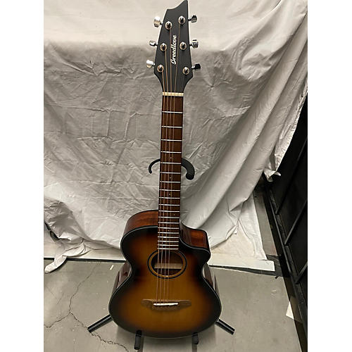 Breedlove Used Breedlove Discovery S Companion Edgeburst Acoustic Electric Guitar edgeburst