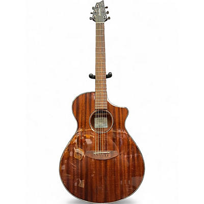Used Breedlove Discovery S Concert CE HB Mahogany Acoustic Electric Guitar