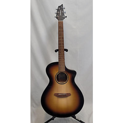 Breedlove Used Breedlove Discovery S Concert Ce Bass Edge Burst Acoustic Electric Guitar