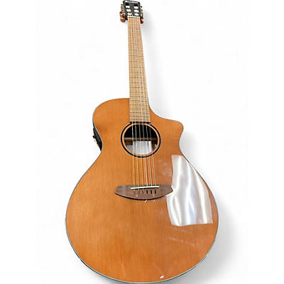 Used Breedlove Discovery S Concert Nylon ce Natural Classical Acoustic Electric Guitar